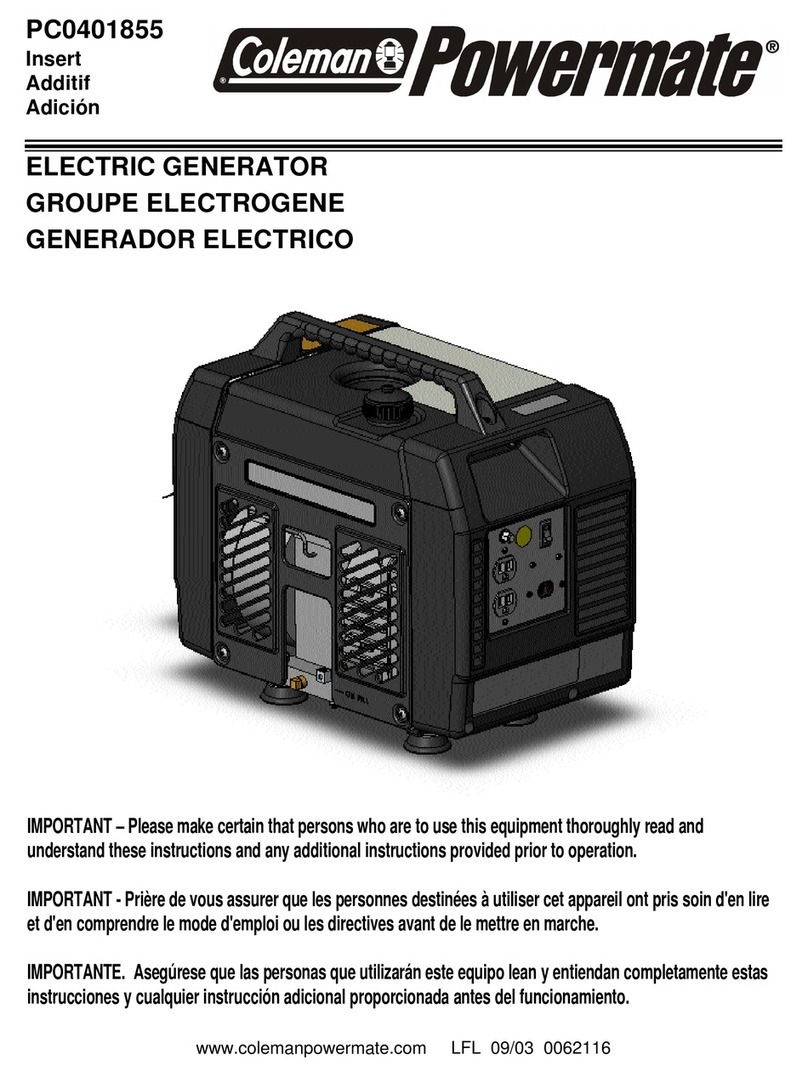 Powermate PC0401855 User manual