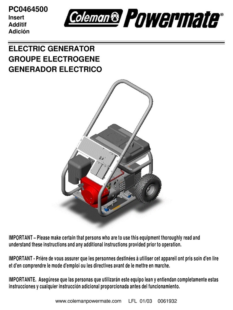 Powermate PC0464500 User manual