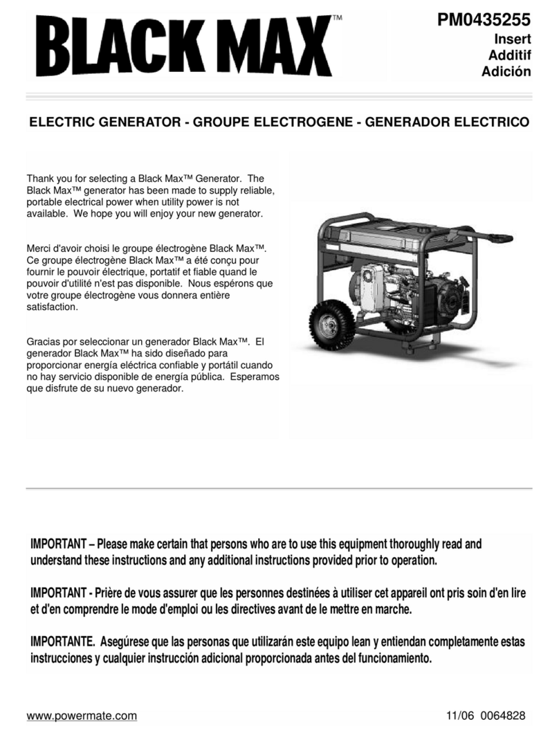 Powermate Black Mac PM0435255 user manual