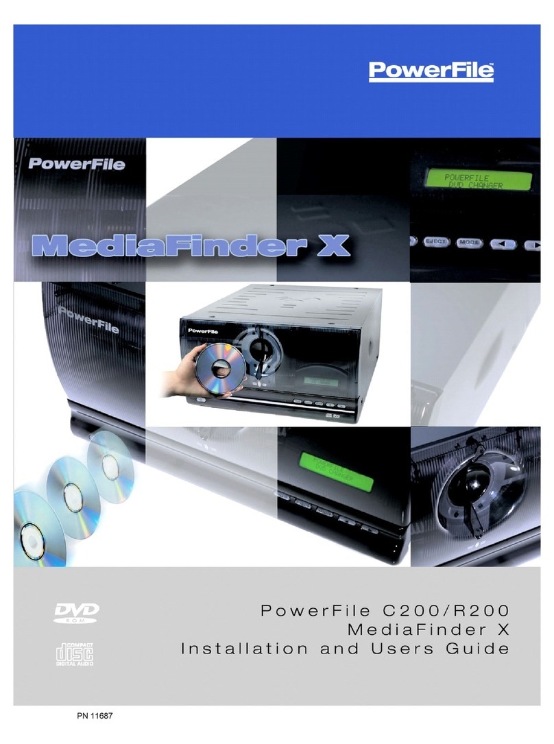 PowerFile C200 Studio Installation and user guide
