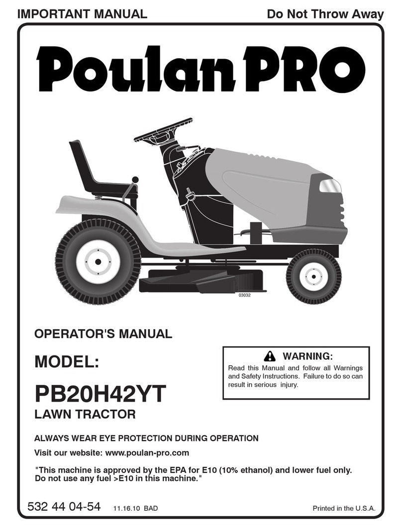 Poulan Pro PB20H42YT User manual