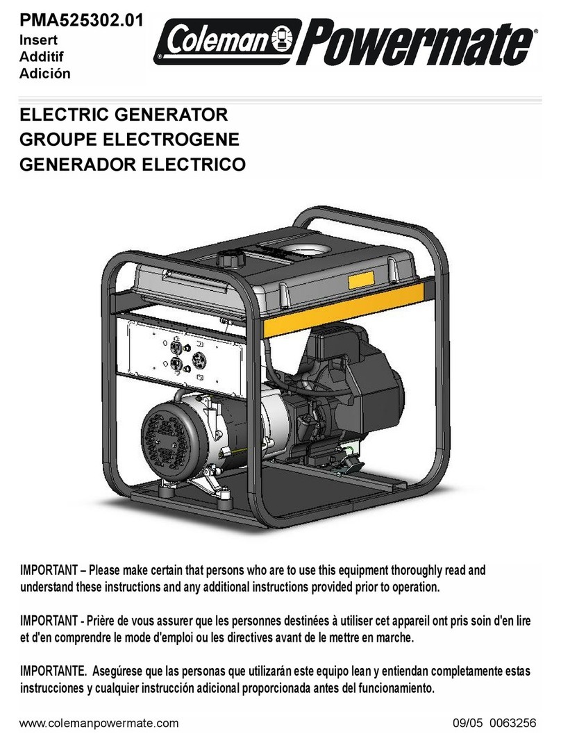 Powermate PMA525302.01 User manual