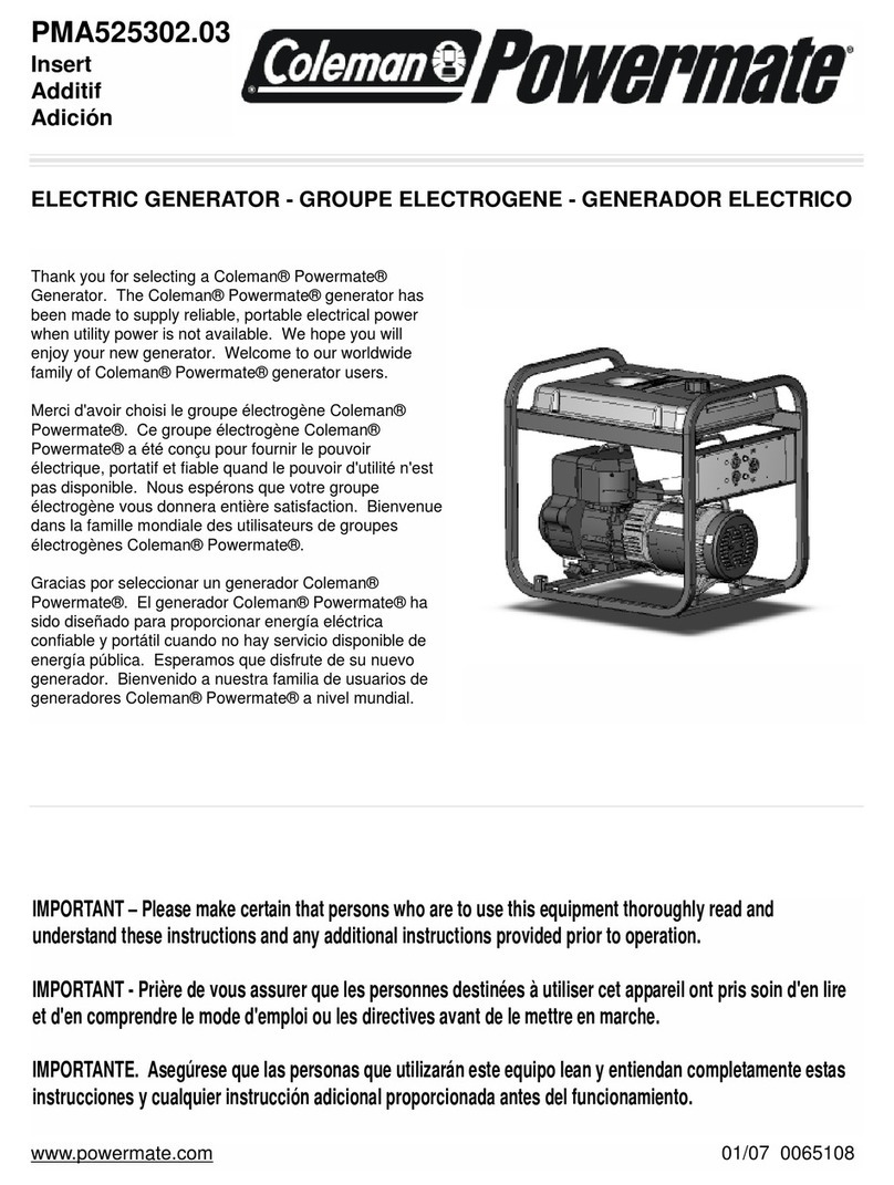 Powermate PMA525302.03 User manual