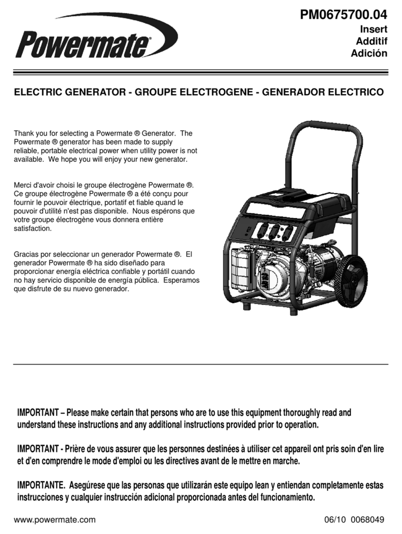 Powermate PM0675700.04 User manual