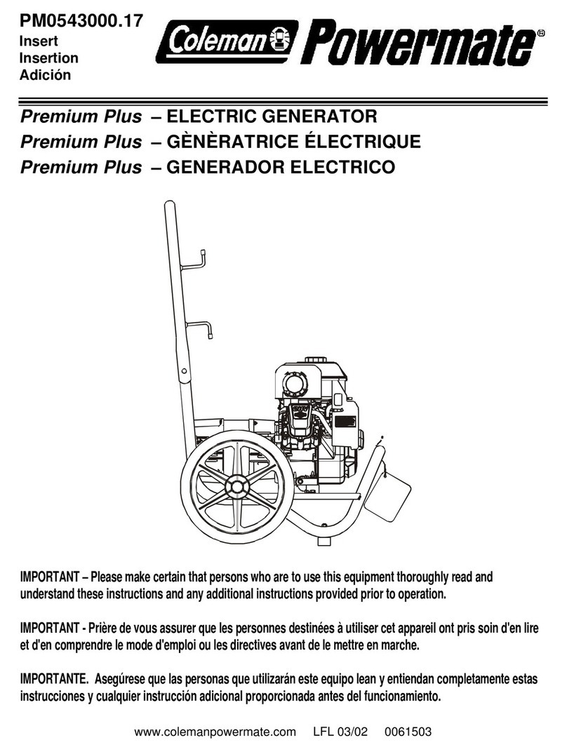 Powermate PM0543000.17 User manual