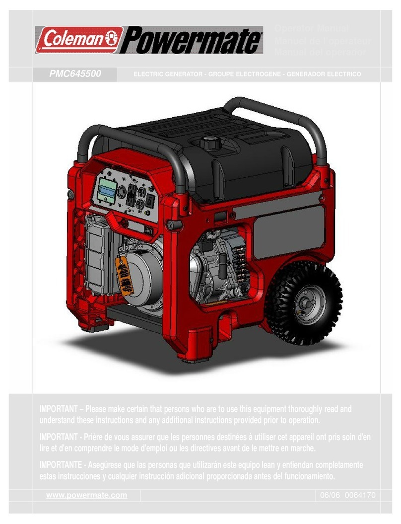 Powermate PMC645500 User manual