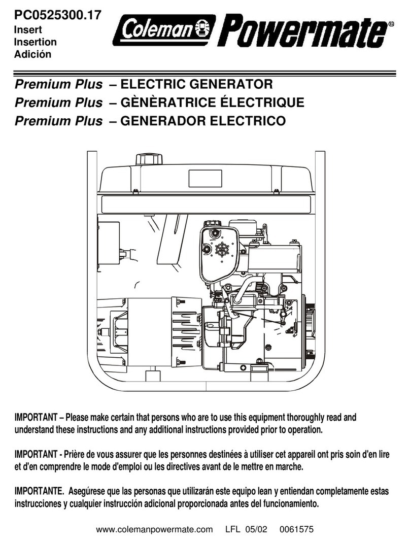 Powermate Premium Plus PC0525300.17 User manual