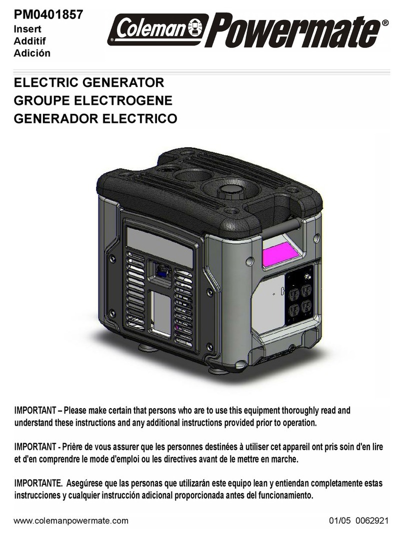 Powermate PM0401857 User manual