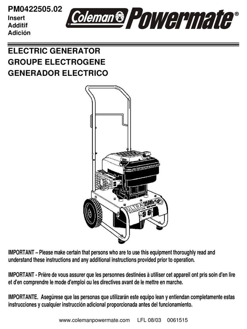 Powermate PM0422505.02 User manual