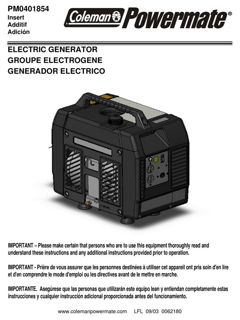 Powermate PM0401854 User manual
