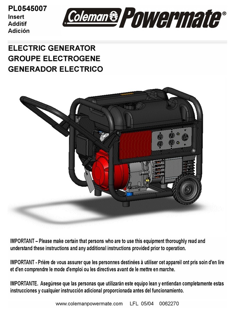 Powermate PL0545007 User manual