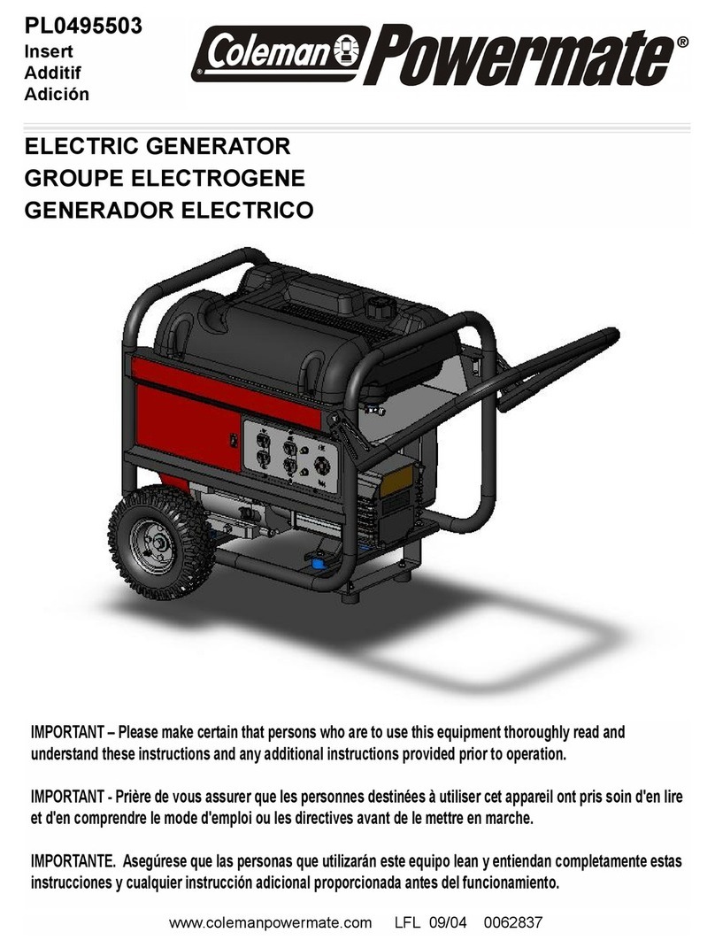 Powermate PL0495503 User manual