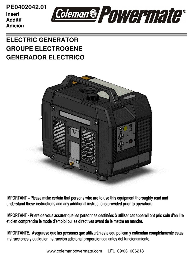 Powermate PE0402042.01 User manual