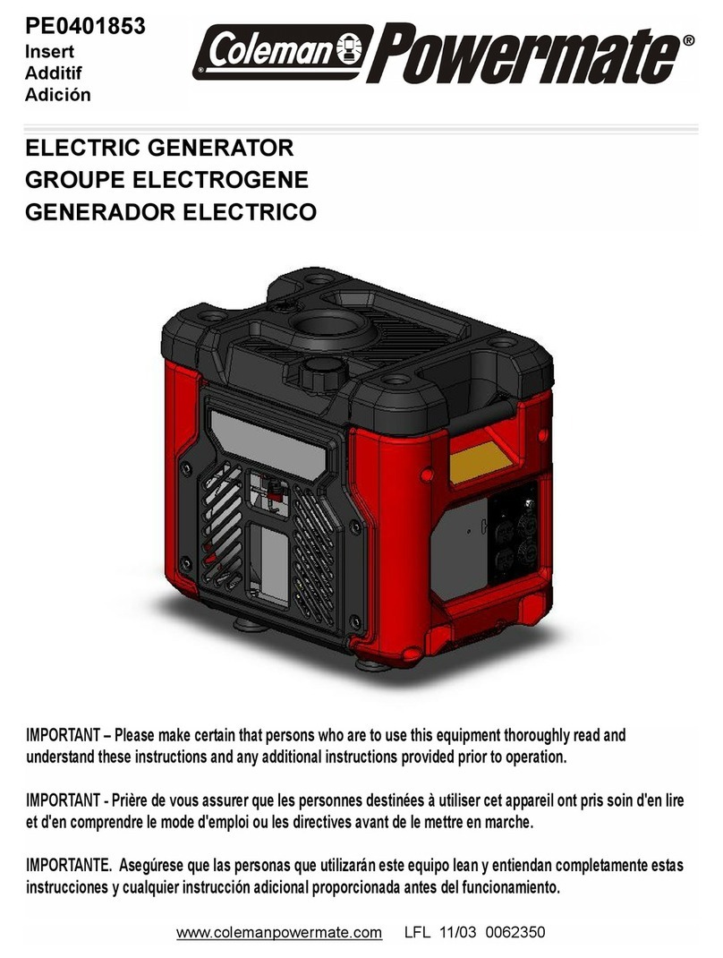 Powermate PE0401853 User manual