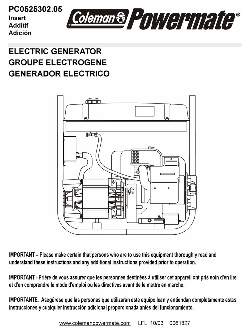 Powermate PC0525302.05 owner's manual