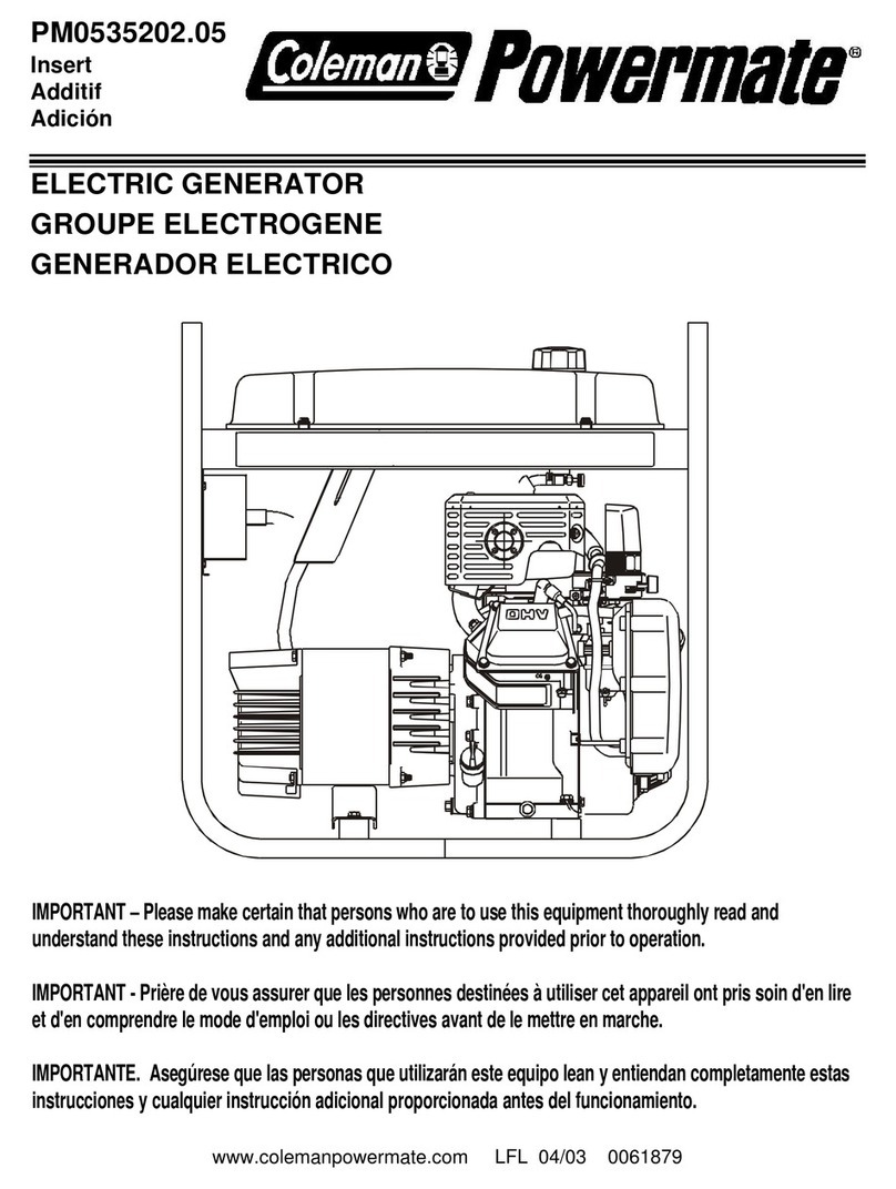 Powermate PM0535202.05 User manual