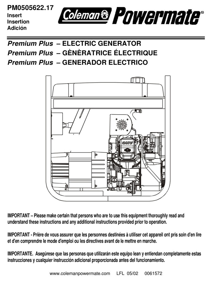 Powermate PM0505622.17 User manual