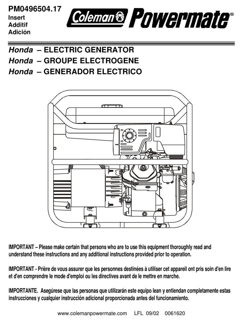 Powermate PM0496504.17 User manual