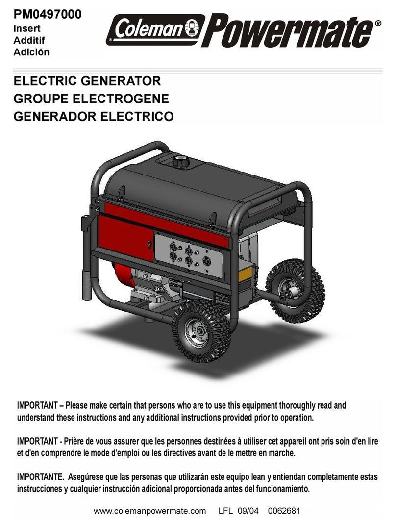 Powermate PM0497000 user manual