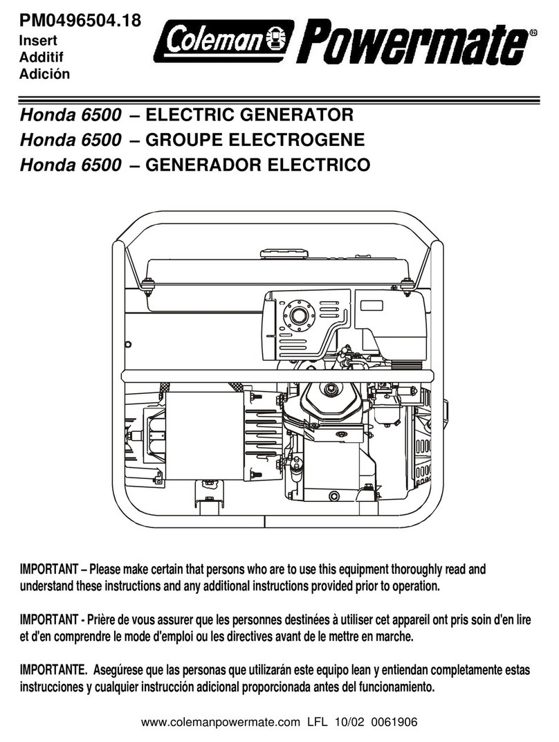 Powermate PM0496504.18 User manual