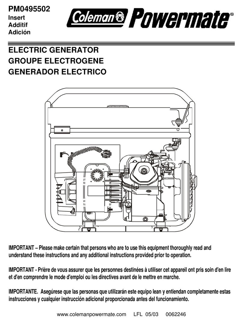 Powermate PM0495502 User manual