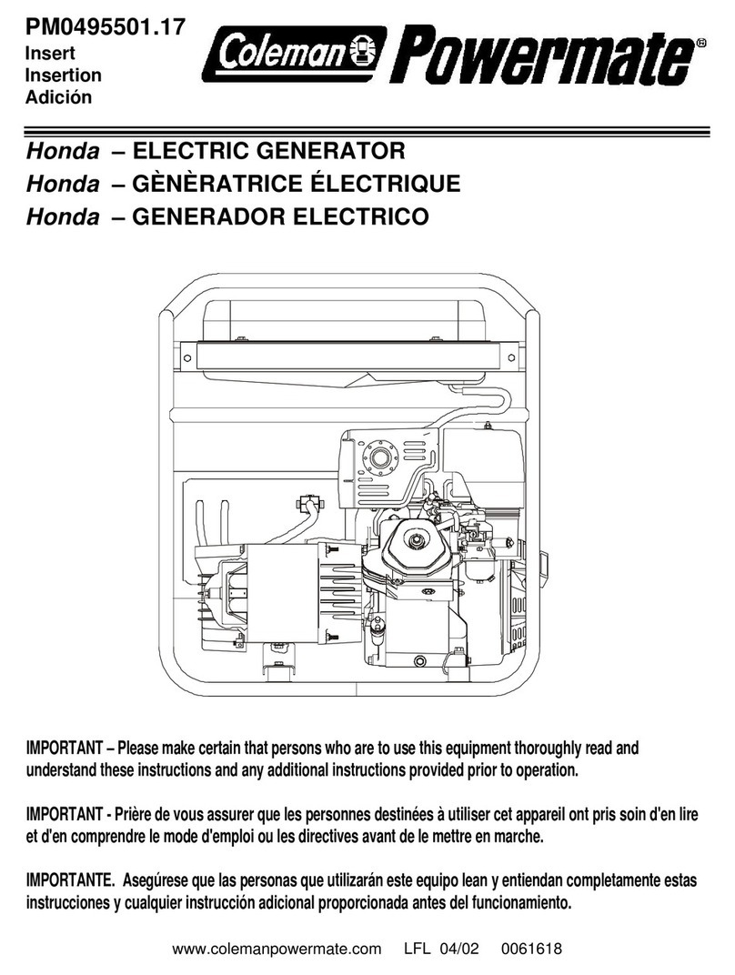 Powermate PM0495501.17 User manual