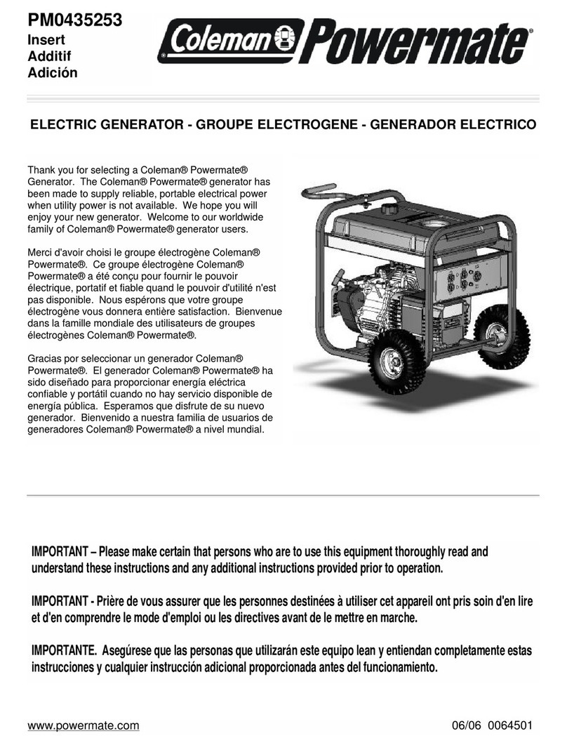 Powermate PM0435253 User manual