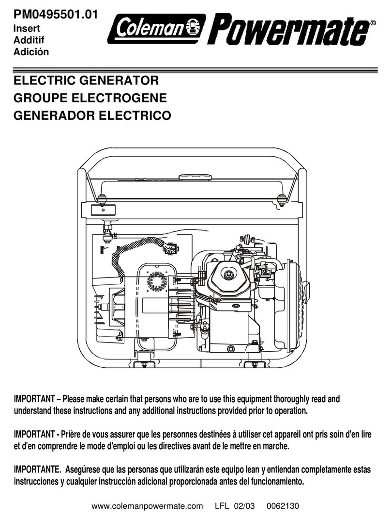 Powermate PM0495501.01 user manual Powermate PM0495501.01 user manual