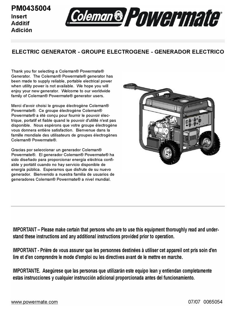 Powermate PM0435004 owner's manual