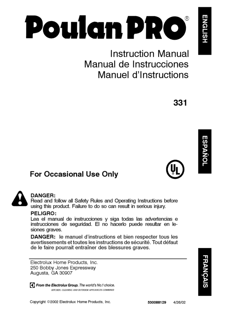 Poulan Pro 331 instruction manual
