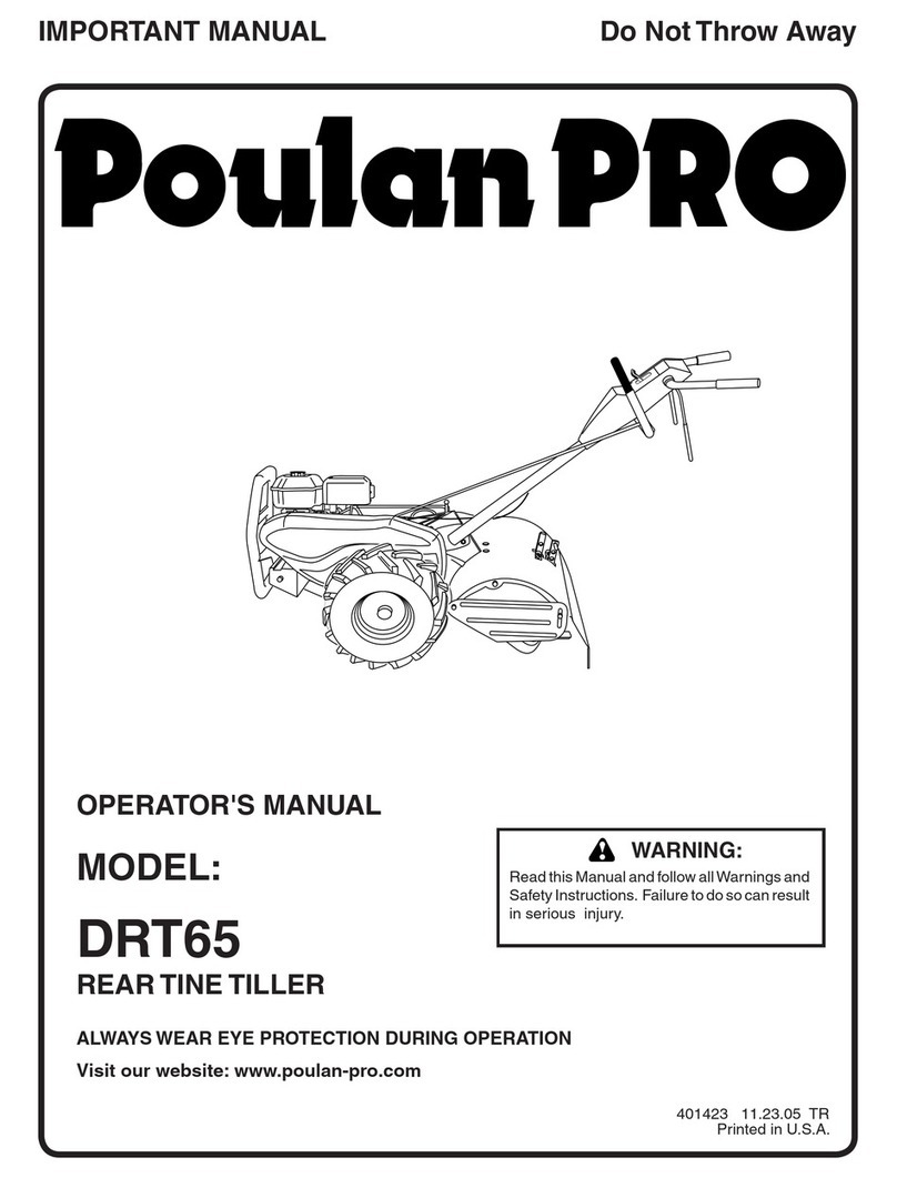 Poulan Pro DRT65 Operator's manual