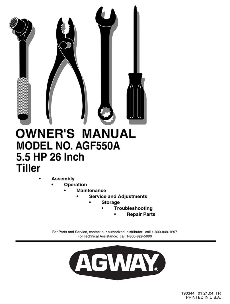 Agway AGF550A owner's manual