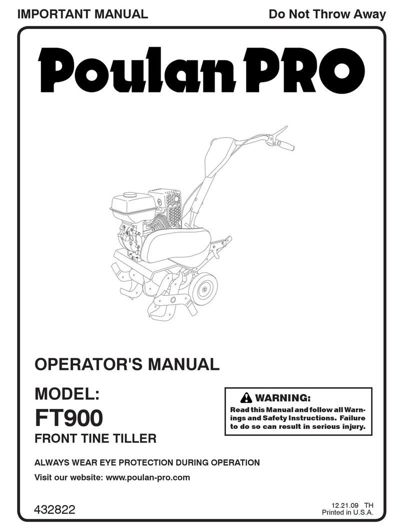 Poulan Pro 432822 User manual