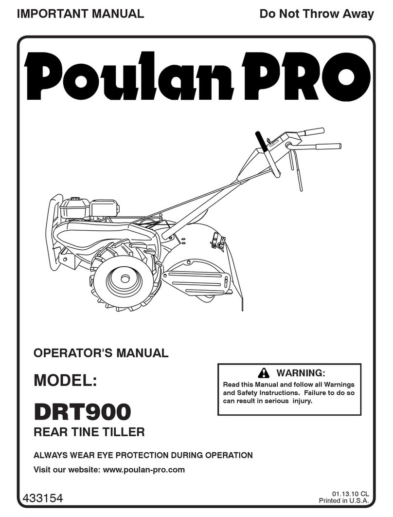 Poulan Pro 433154 User manual