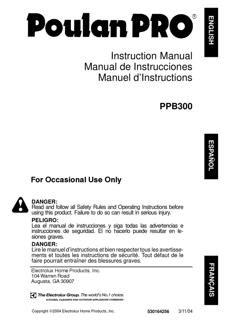 Poulan Pro PPB300 instruction manual