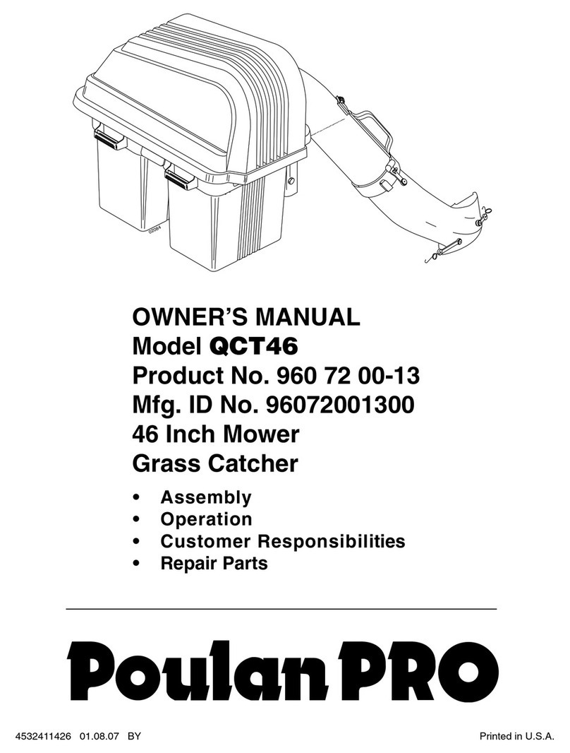 Poulan Pro QCT46 owner's manual