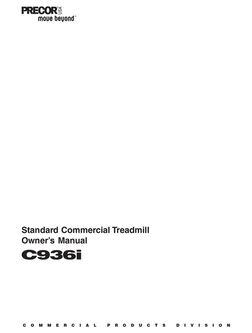 Precor C936i User manual