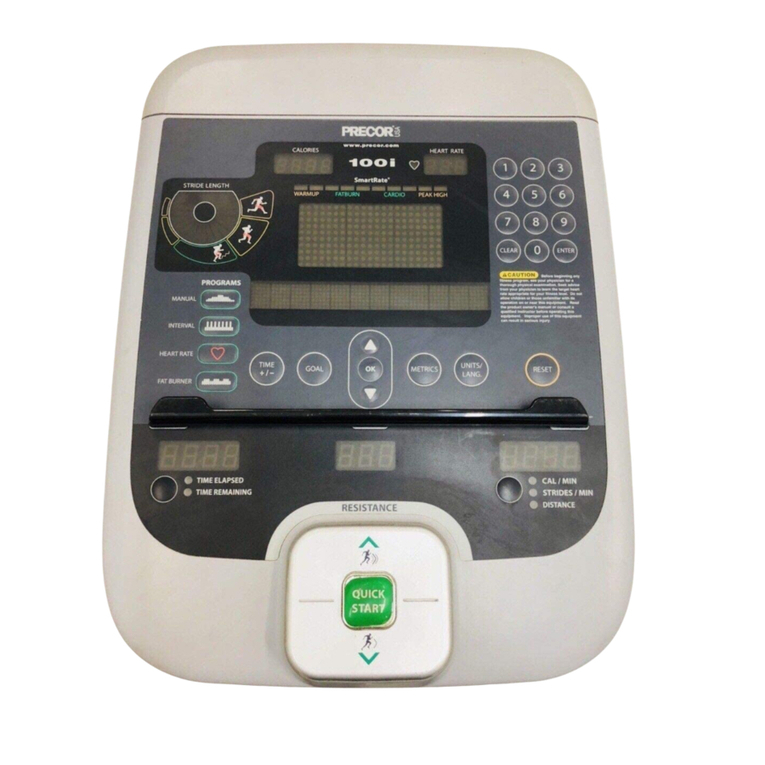 Precor 100i User manual Precor 100i User manual