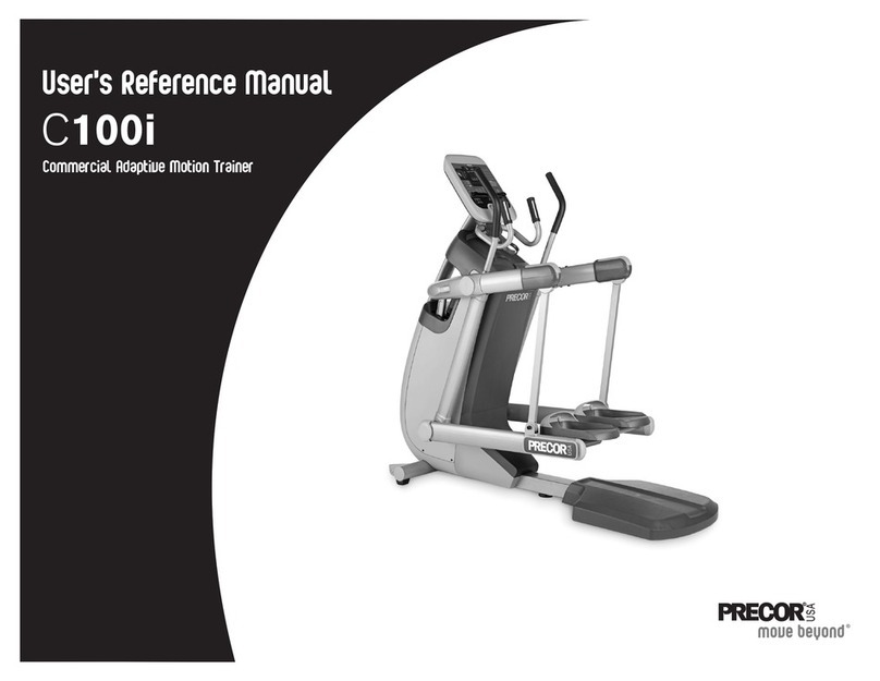 Precor Commercial Adaptive Motion Trainer C100i Assembly instructions