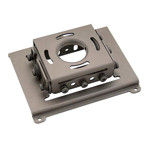 Premier Mounts Low-Profile Dedicated Projector Mount... User manual