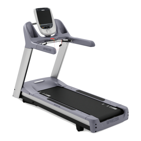 Precor TRM 800 Assembly Instructions