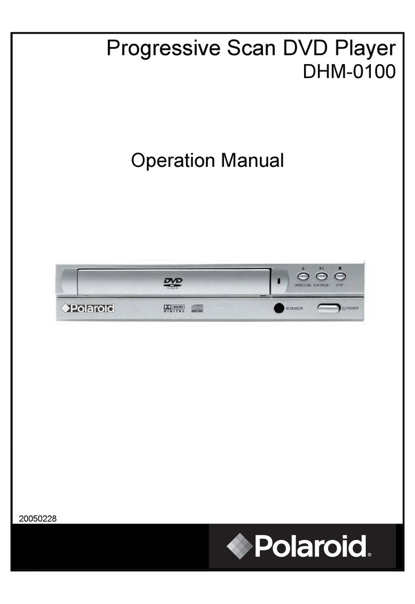 Polaroid DHM-0100 User manual