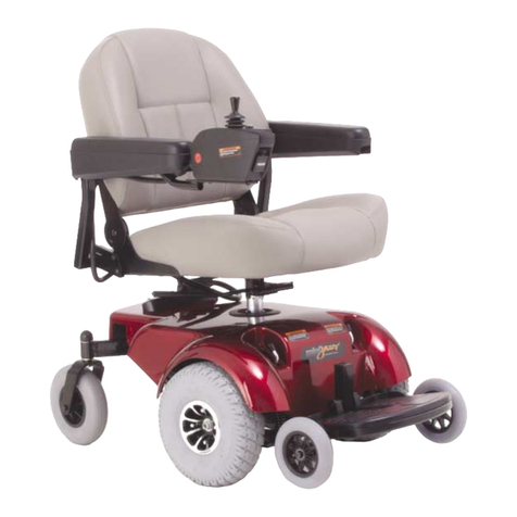 Pride Mobility JAZZY 1103 User manual