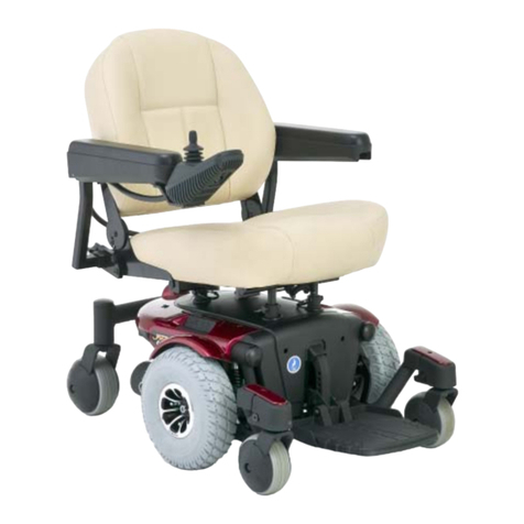 Pride Jazzy 610 Series User manual