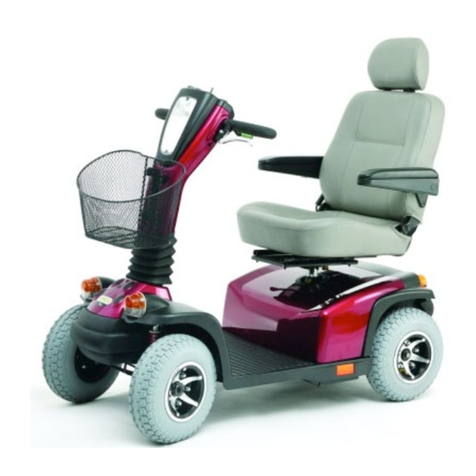Pride Mobility LEGEND CLASSIC XL-8 User manual
