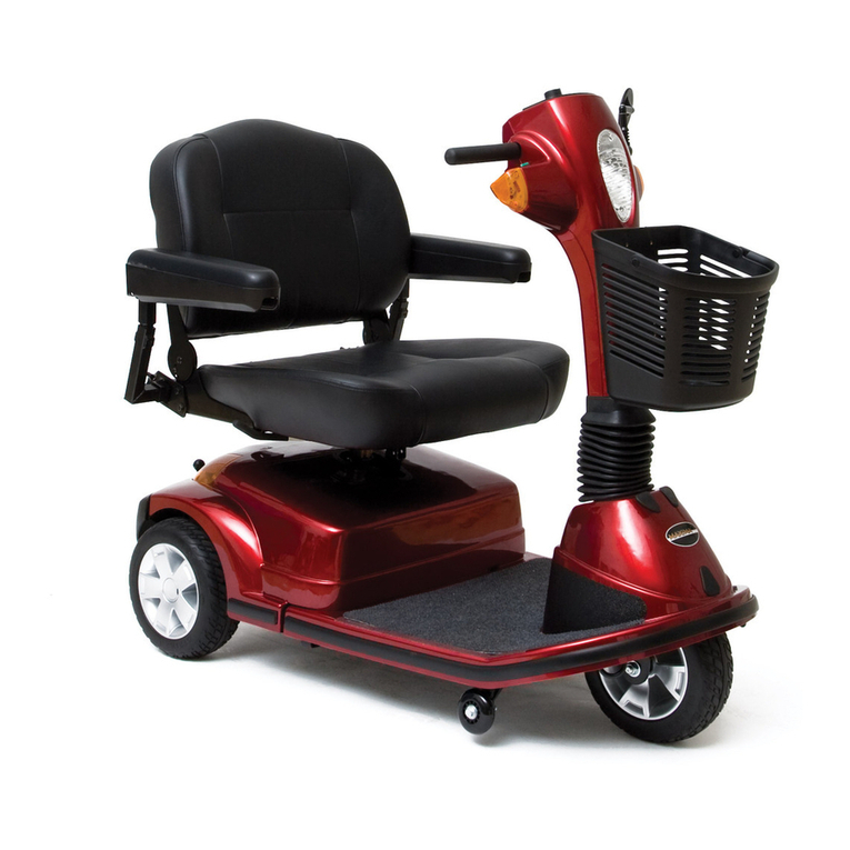 Pride Mobility Maxima Scooter SC940 owner's manual