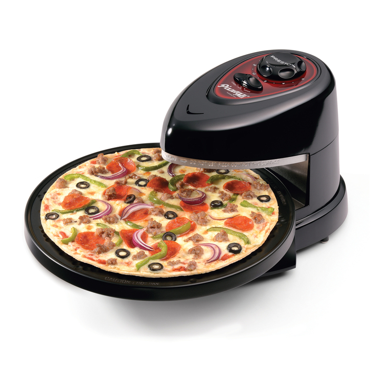 Presto Pizzazz User manual