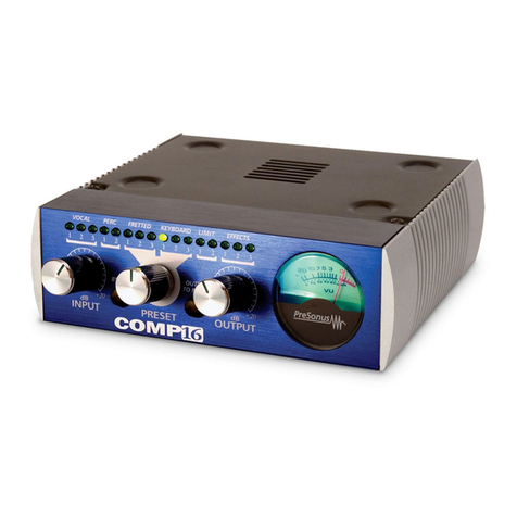 PRESONUS COMP16 User manual