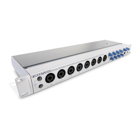 PRESONUS FIRESTUDIO 26X26 - SCHEMA User manual