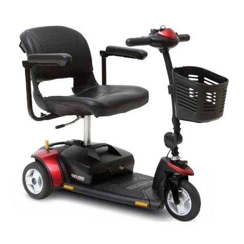 Pride Go-Go Elite Traveller SC40E User manual